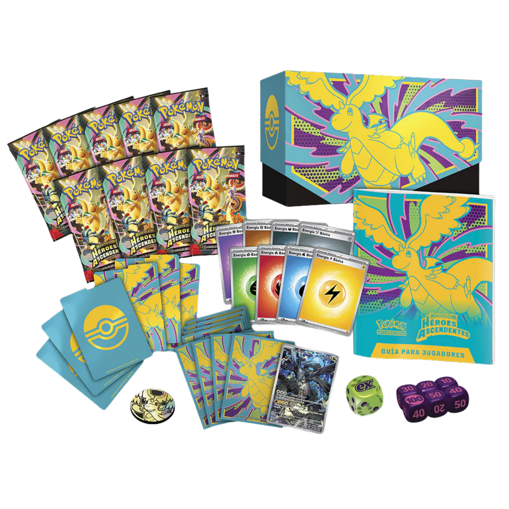ETB Caja de Entrenador Elite Heroes Ascendentes - Español